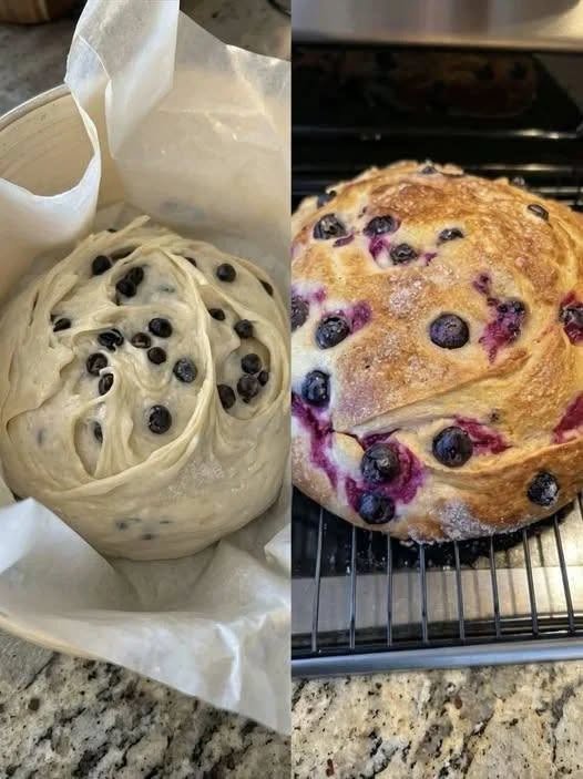 Blueberry Cream Cheese Loaf Recipe