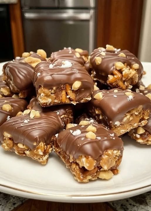 Chocolate Nuts and Peanut Bar Recipe