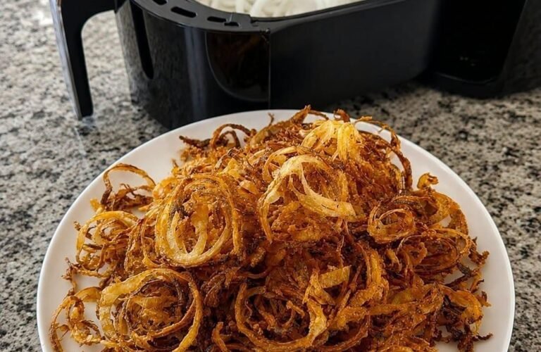 Air Fryer Crispy Fried Onions Recipe