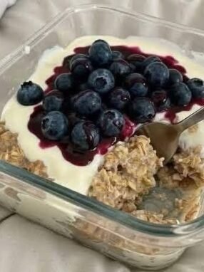 Blueberry Overnight Weetabix Recipe